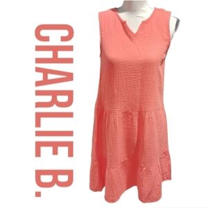 CHARLIE B dress womens size XS pink new with tags